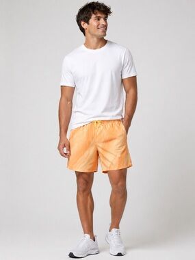 DSG Orange Lightweight Athletic/ Casual Shorts with inner lining Size XXL NWT